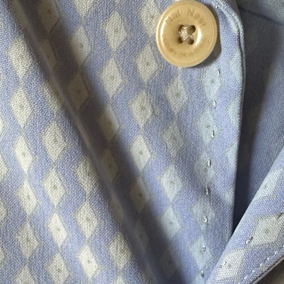 NaMen's Light Blue Patterned Shirt - Picture 4 of 6